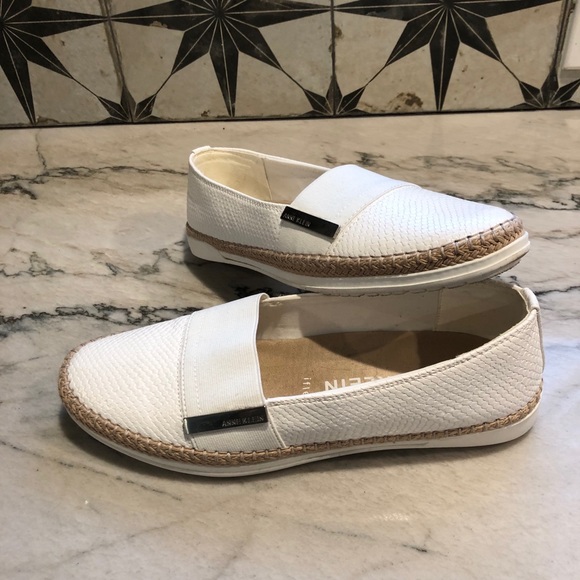 anne klein white shoes
